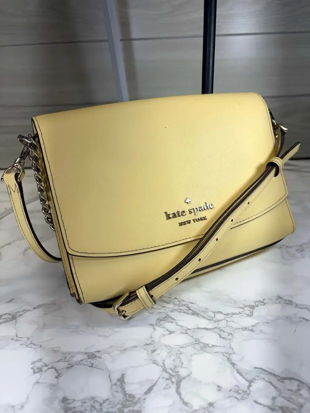 Kate Spade New York Laurel Way Greer Crossbody Bag in Daybreak Yellow